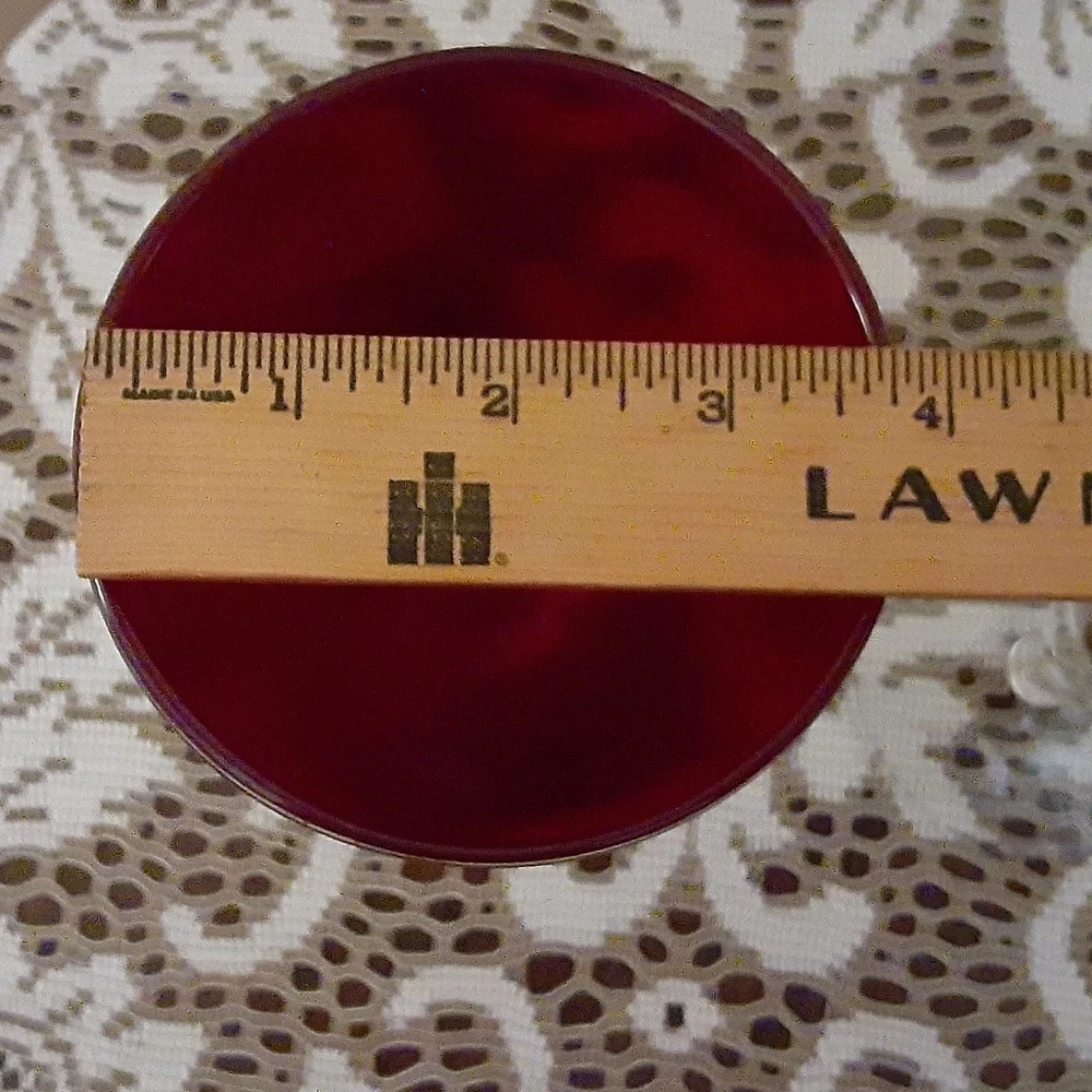 Ruby Red 2 Crystal Goblets